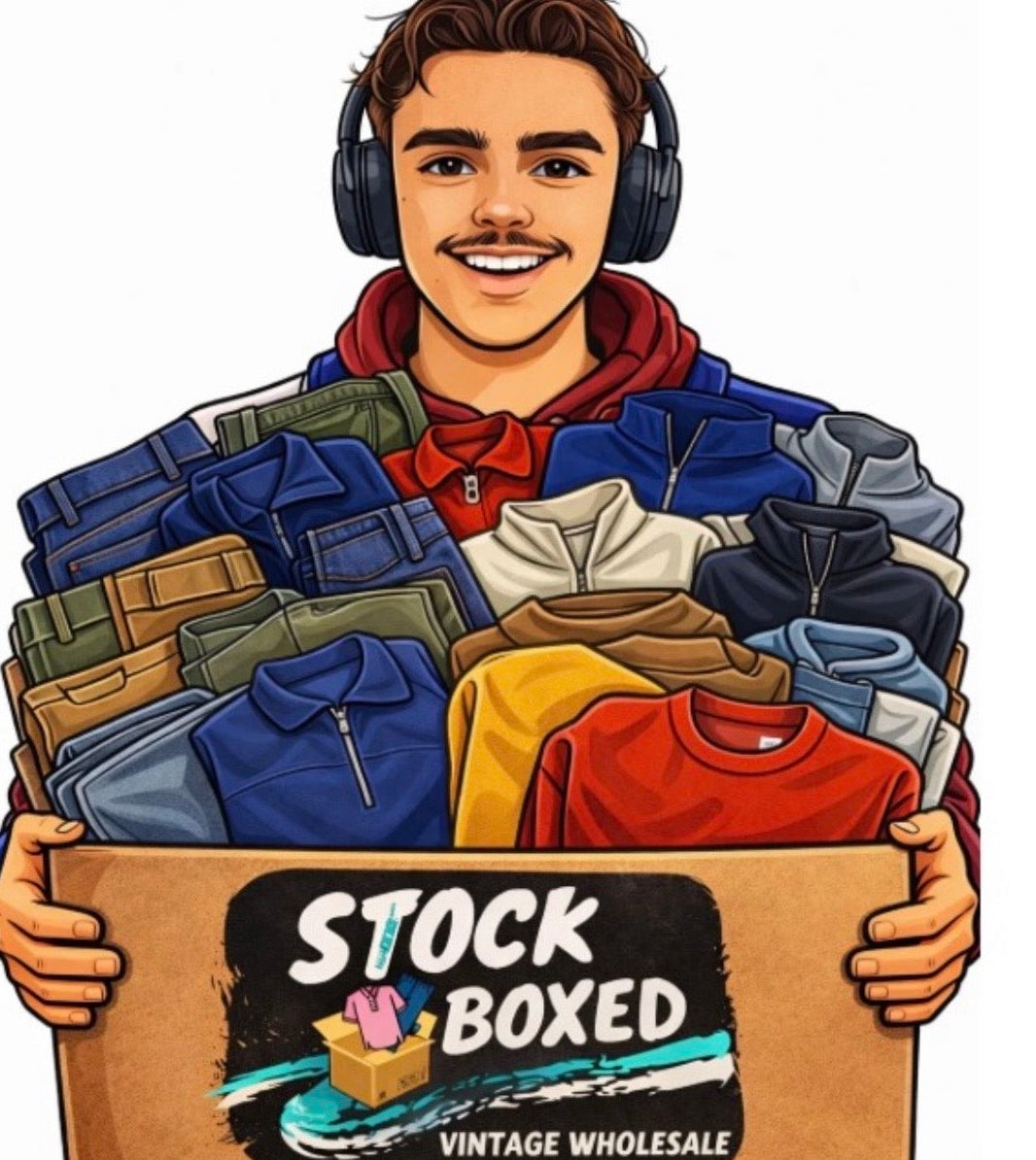 Stock boxed hustle box  (25 items)
