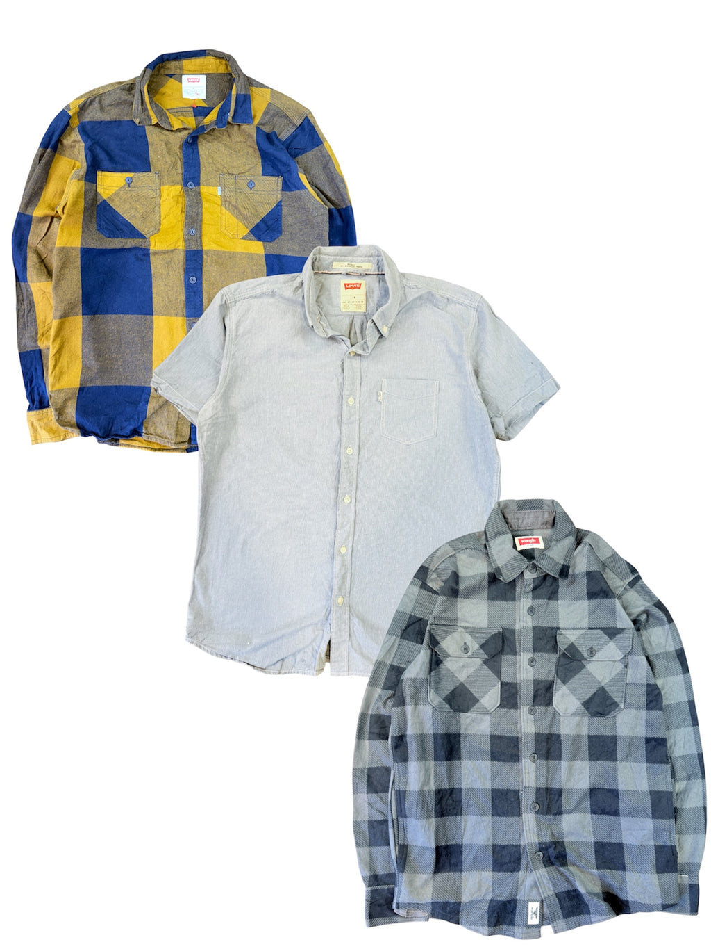 25 x wrangler/ Levi /lee shirt  (A)