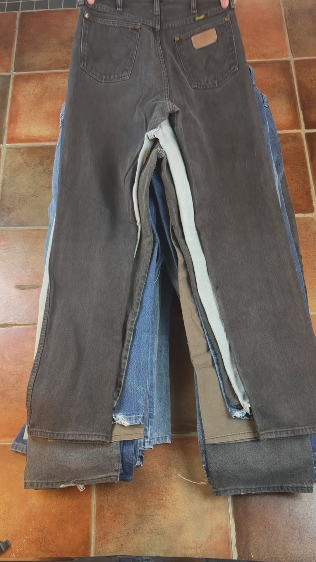 25 x wrangler jeans (C grade)