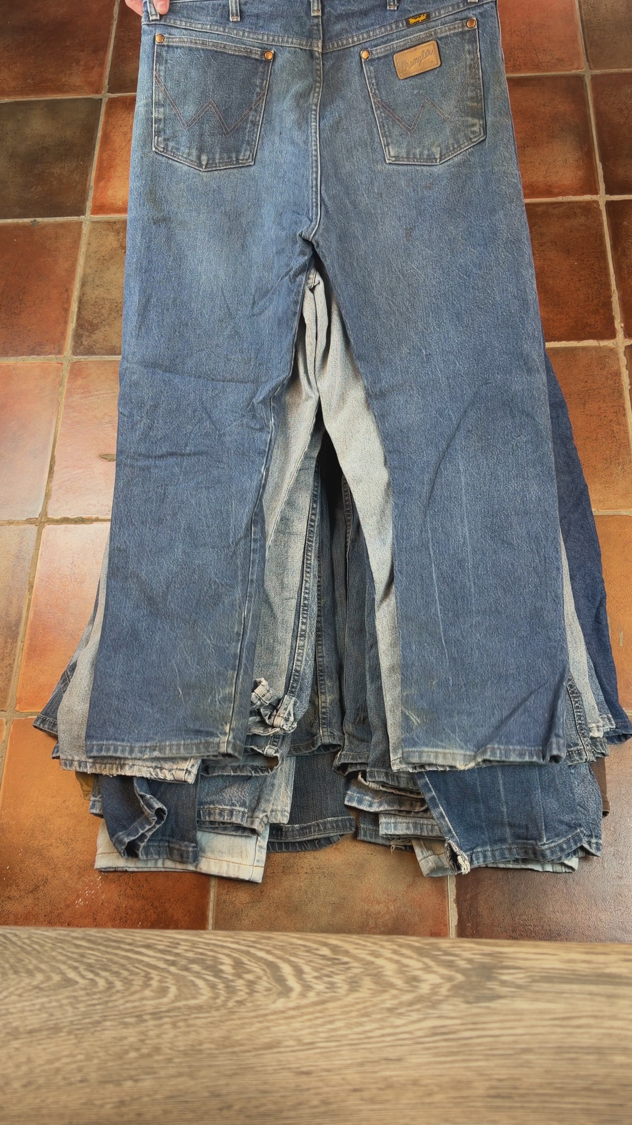25 x wrangler jeans (C grade) EXACT